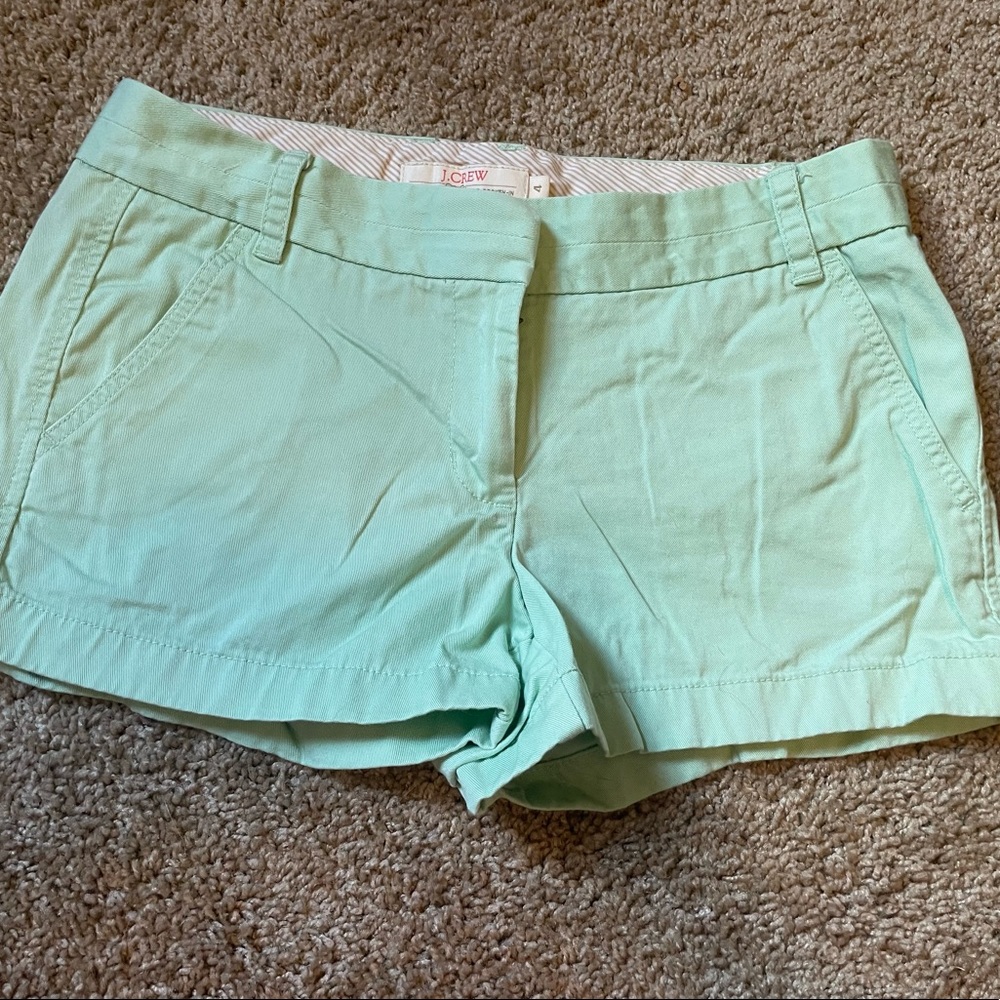 Mint shorts
